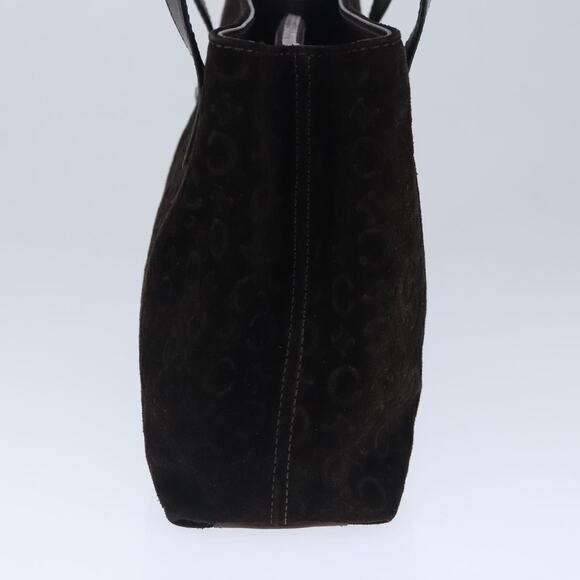 CELINE C Macadam Canvas Hand Bag Brown - Picture 4 of 12